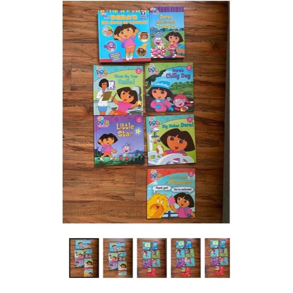 Dora Explorer Kids Book Set - Bright Multicolor Covers $45